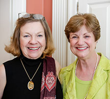 Women smiling. Links to Gifts from Retirement Plans